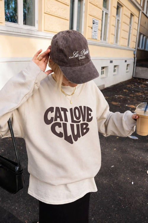 'CAT LOVE CLUB' Sweatshirt - Opuss Studio